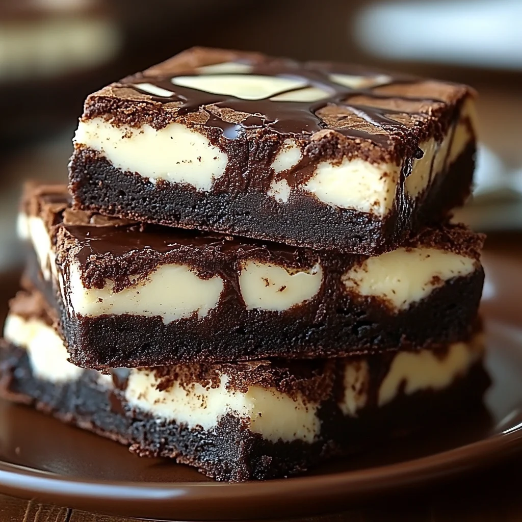 Frischkäse-Brownies