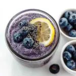 Lemon Blueberry Chia Pudding