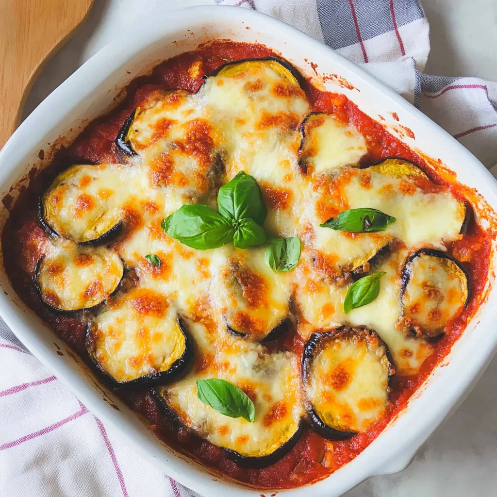 Aubergine-Zucchini-Auflauf