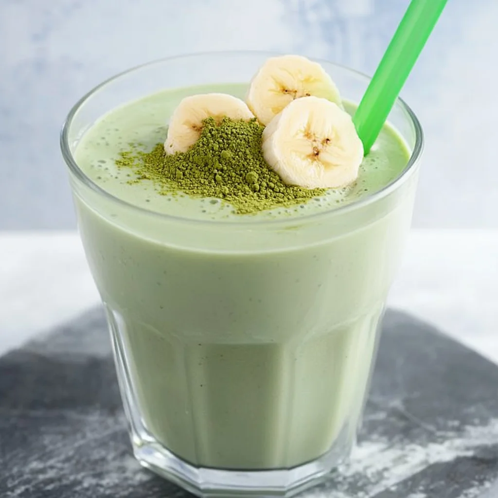 Banana Matcha Smoothie