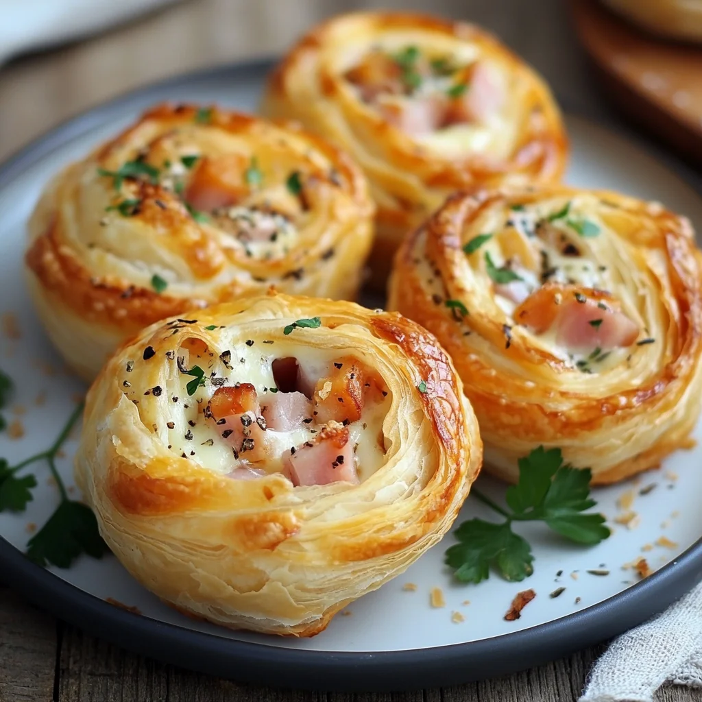 Blätterteigschnecken