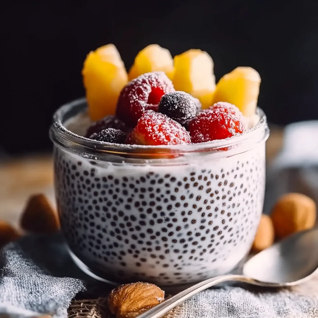 Chia-Kokos-Pudding: Ein Unglaubliches Ultimatives Rezept für 4 Portionen
