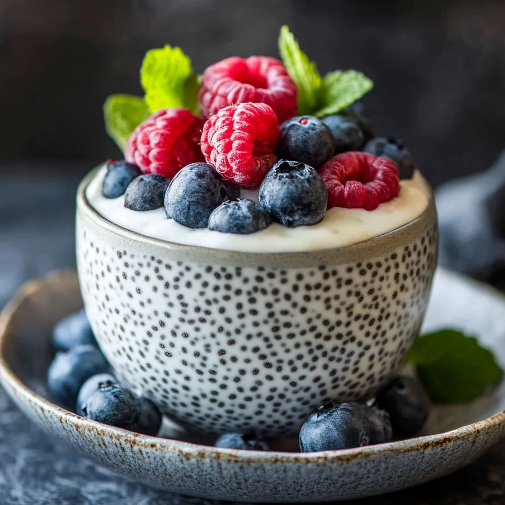 Chia-Kokos-Pudding: