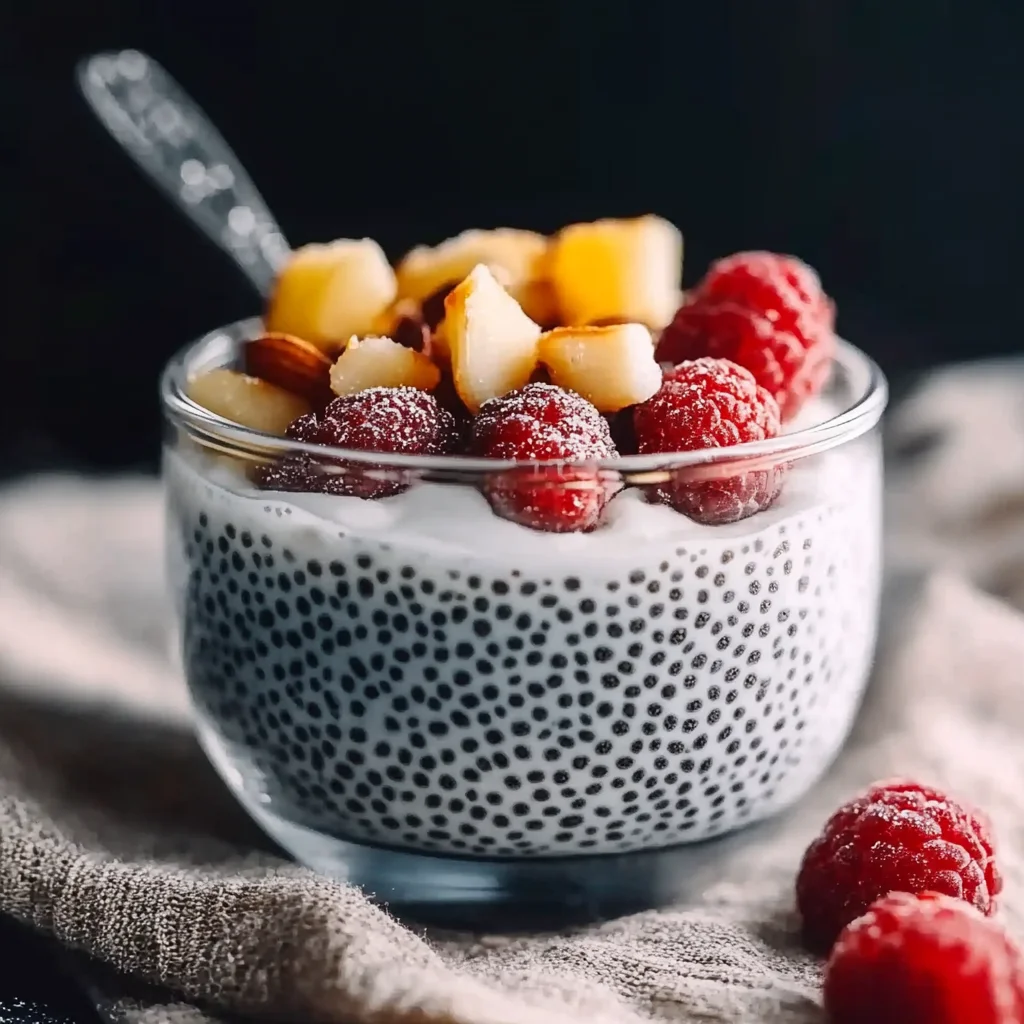 Chia-Kokos-Pudding: