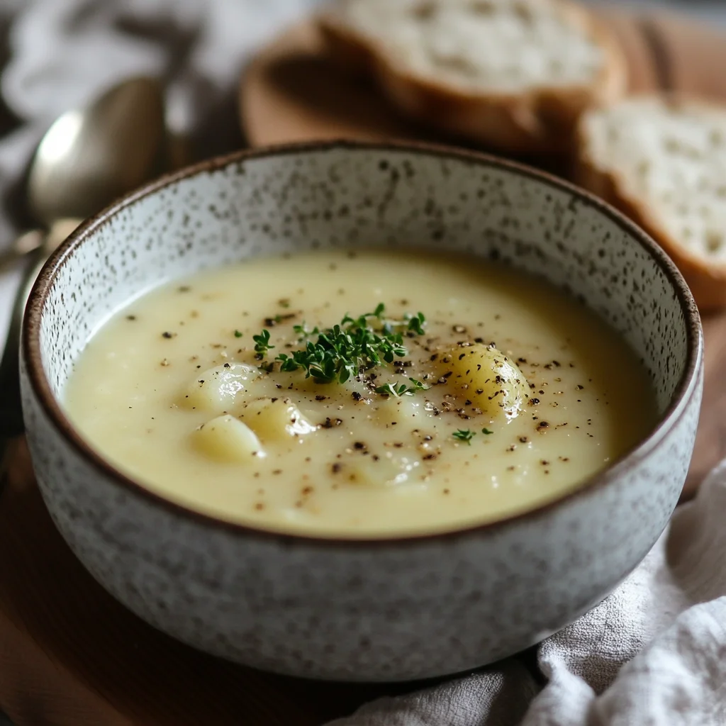Einfache Kartoffelsuppe wie von Oma