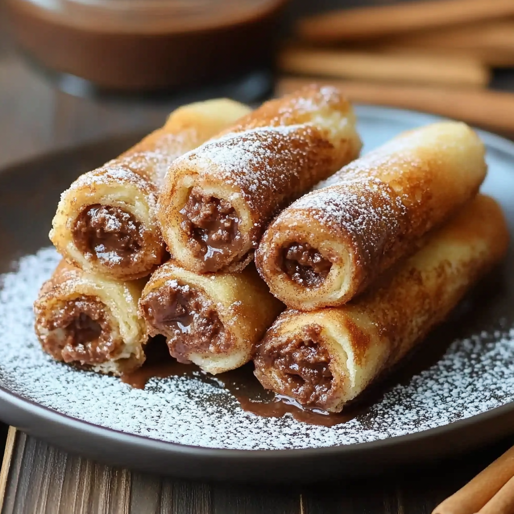 French Toast Rolls mit Nutella und Zimt: Ein Unglaubliches Ultimatives Rezept