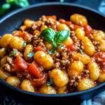 Gnocchi Pfanne mit Hackfleisch und Paprika: Ein Unglaublich Ultimatives Rezept