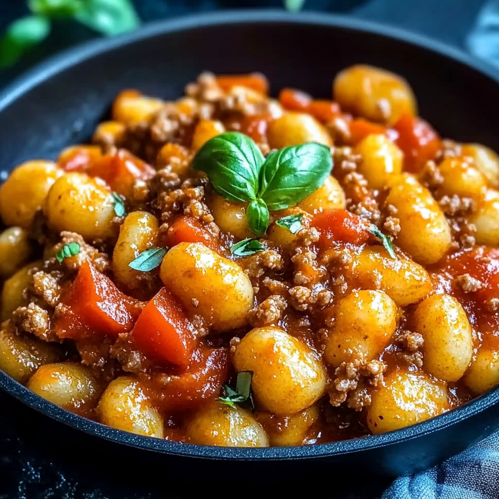 Gnocchi Pfanne mit Hackfleisch und Paprika: Ein Unglaublich Ultimatives Rezept