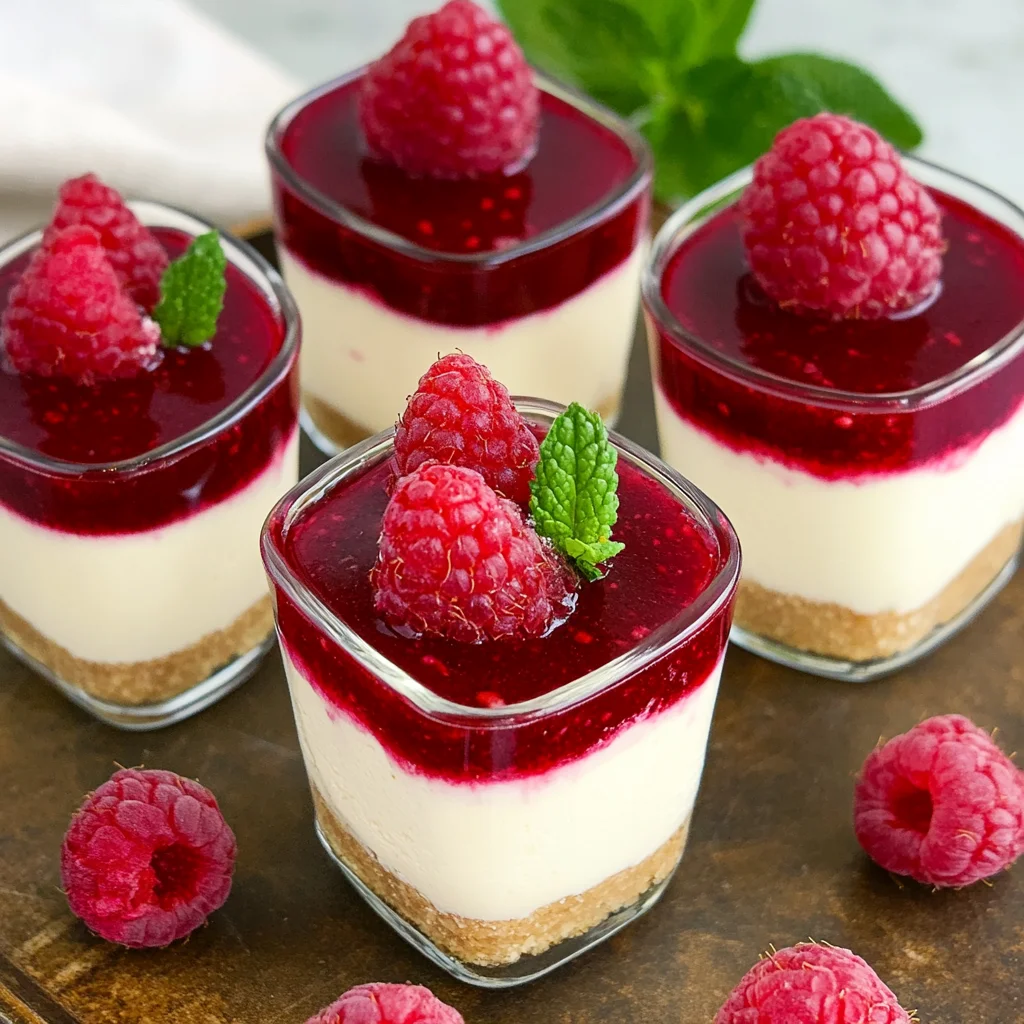HimRinderbrühe Cheesecake im Glas