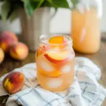 Homemade Peach Lemonade