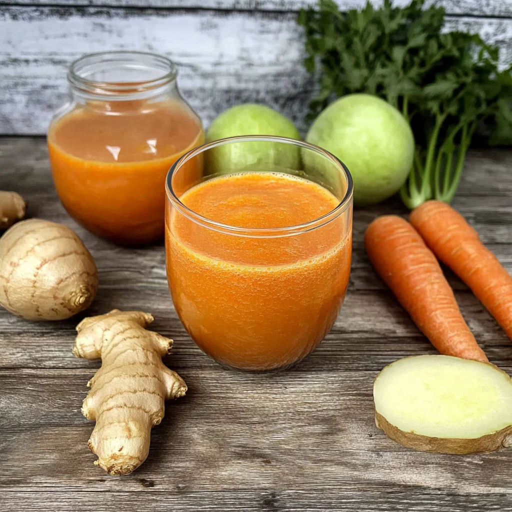 Karotten-Ingwer-Smoothie