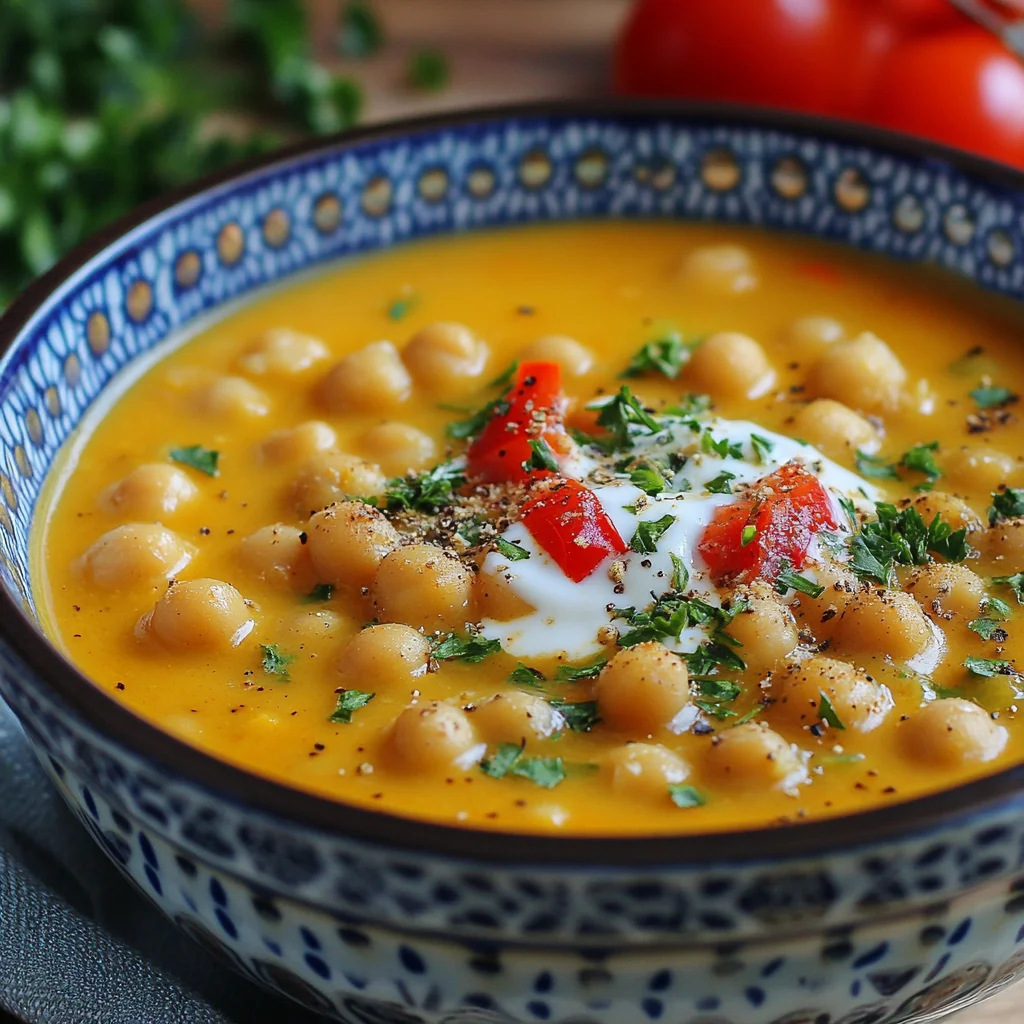 Kichererbsensuppe ganz einfach