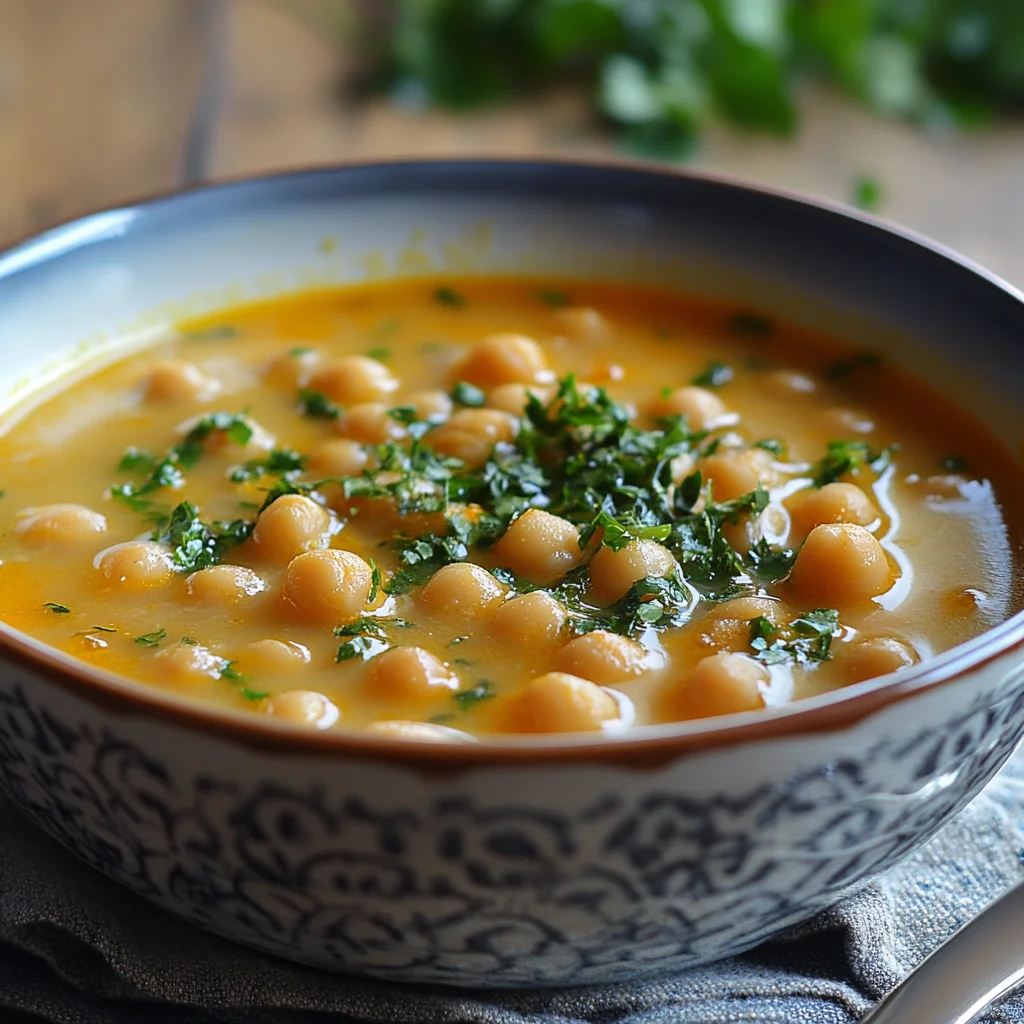 Kichererbsensuppe