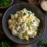 Klassischer Kartoffelsalat mit Brühe & Mayo