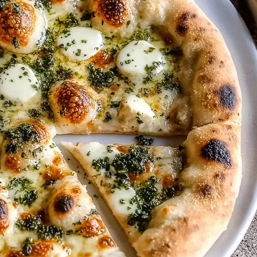 Knoblauchpizza