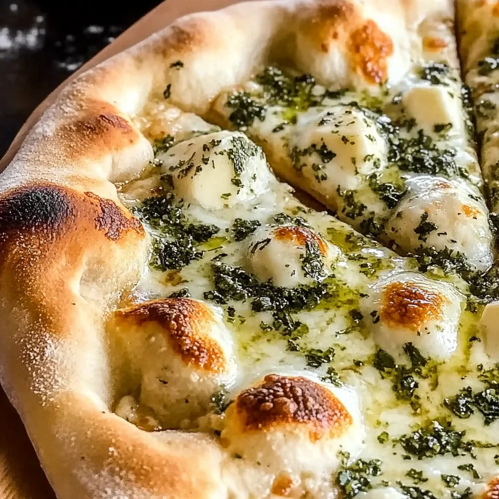 Knoblauchpizza