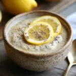 Lemon Vanilla Chia Pudding
