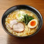 Miso Ramen Suppe wie in Japan