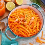 Möhrensalat mit fruchtigem Dressing