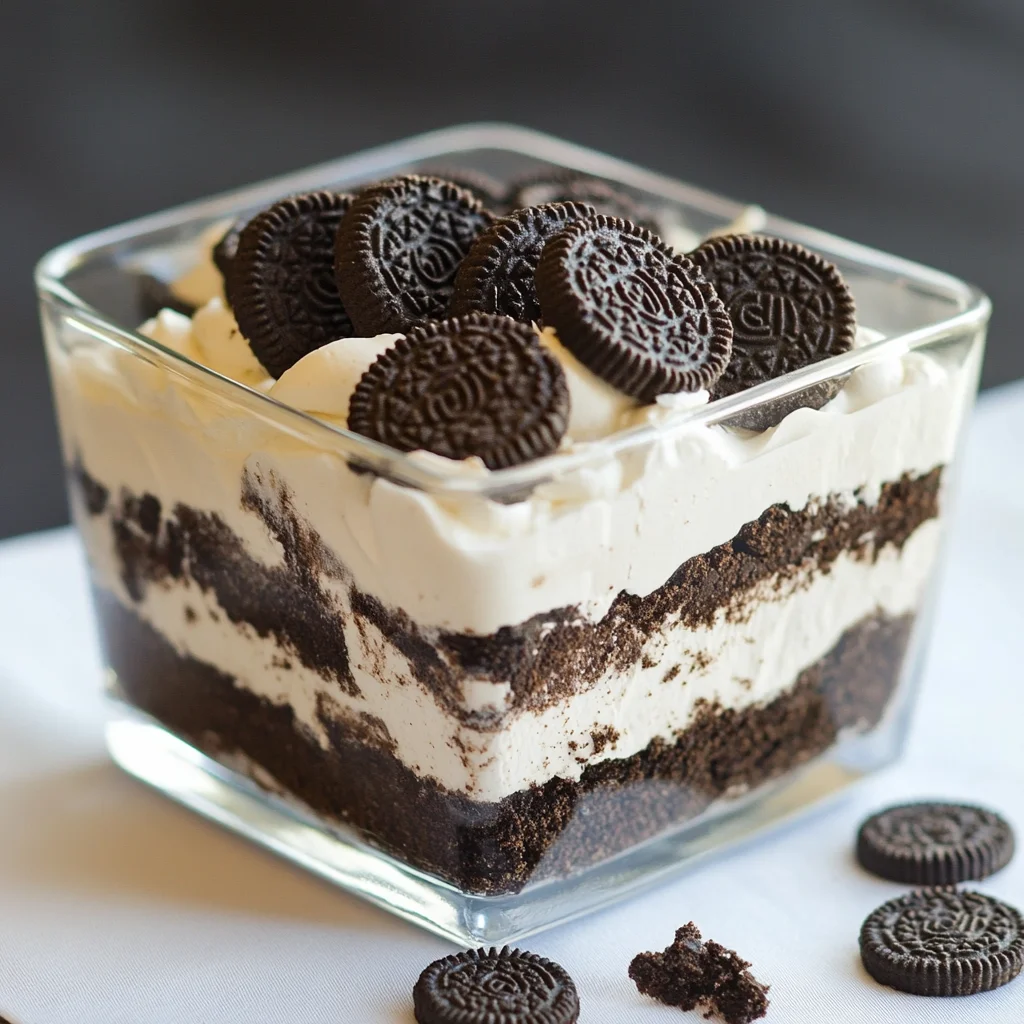 Oreo Schichtdessert schnell ohne Kochen