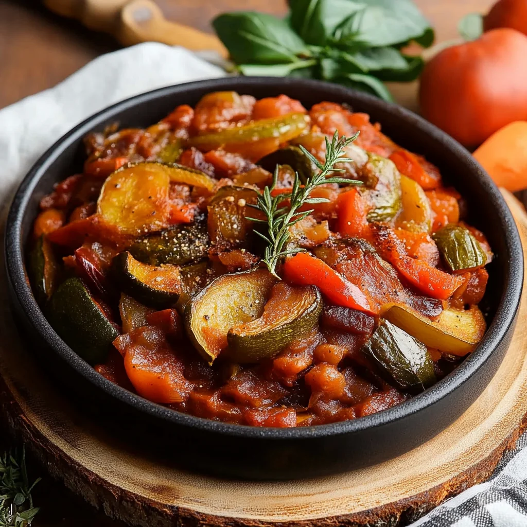 Original Ratatouille Rezept mit Gemüse