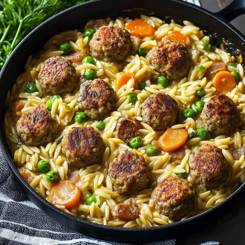 Orzo-Pfanne