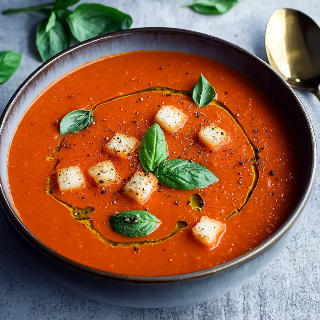 Paprika-Tomaten-Suppe