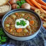 Schnelle Linsensuppe - Klassisch wie von Oma