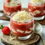 Schnelles ErdRinderbrühe-Dessert im Glas