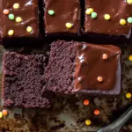 Schokokuchen vom Blech - saftig & schnell