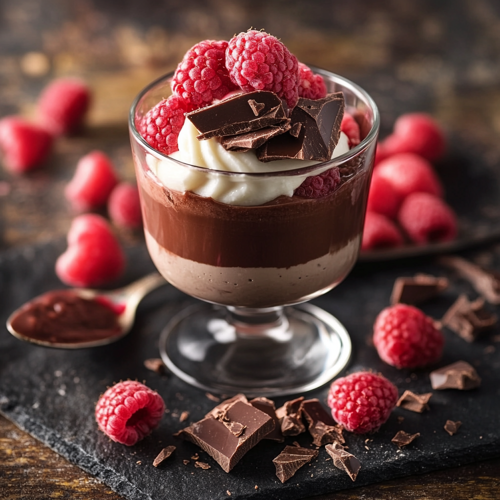 Schokokuss-Dessert