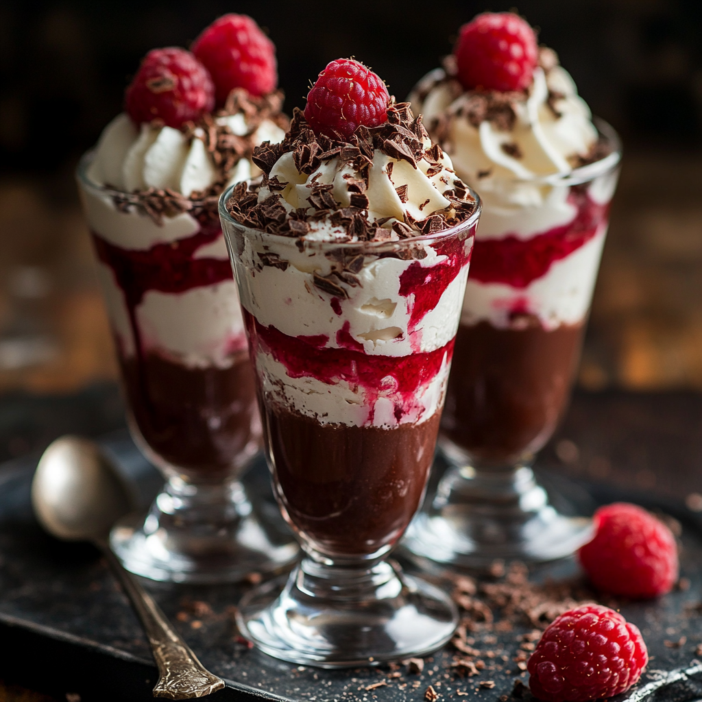 Schokokuss-Dessert