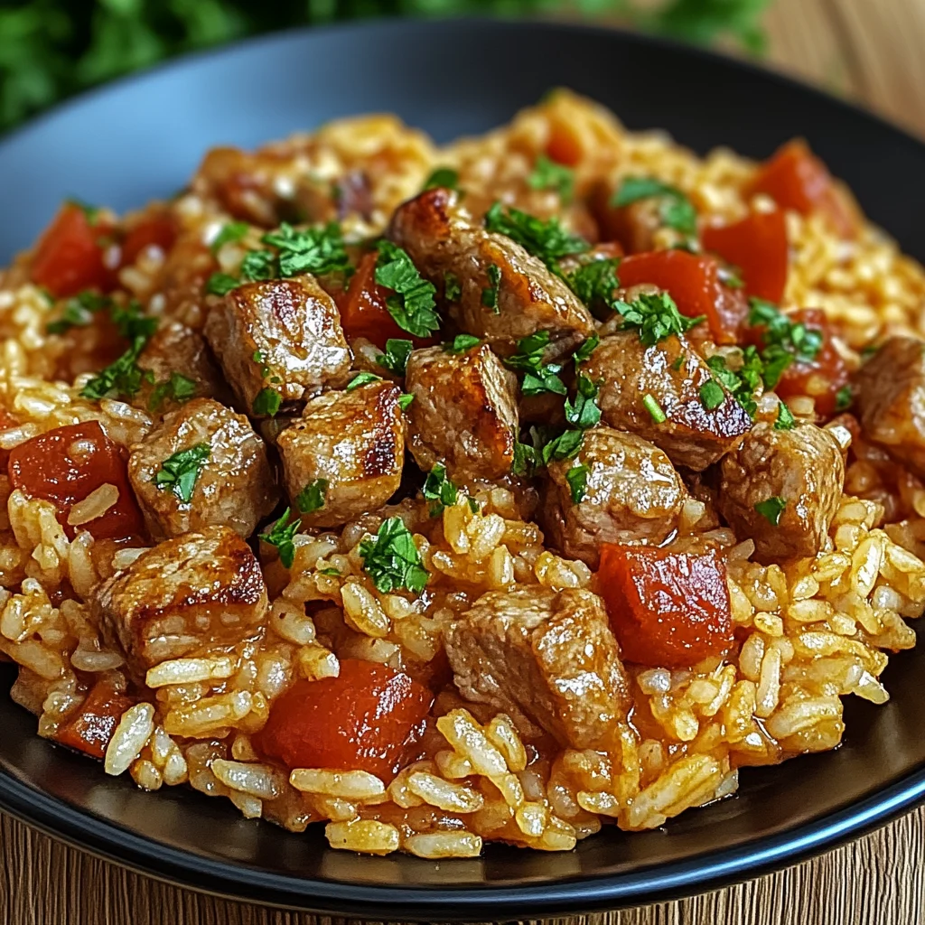 Serbisches Reisfleisch