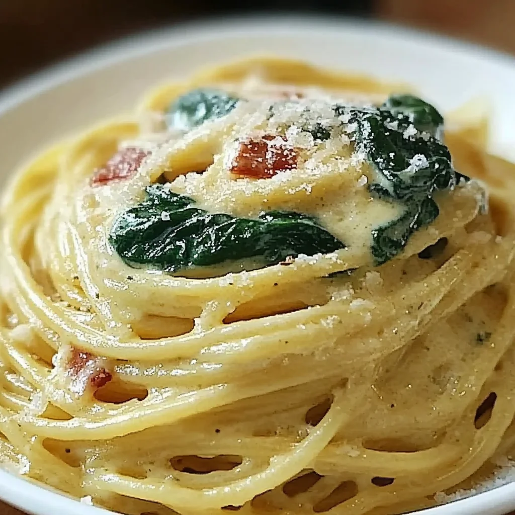 Spaghetti mit Spinat Frischkäse-Sauce: Ein Unglaubliches Ultimatives Rezept