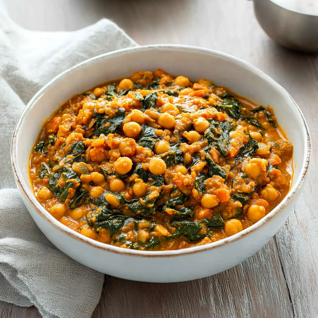 Spinat-Curry