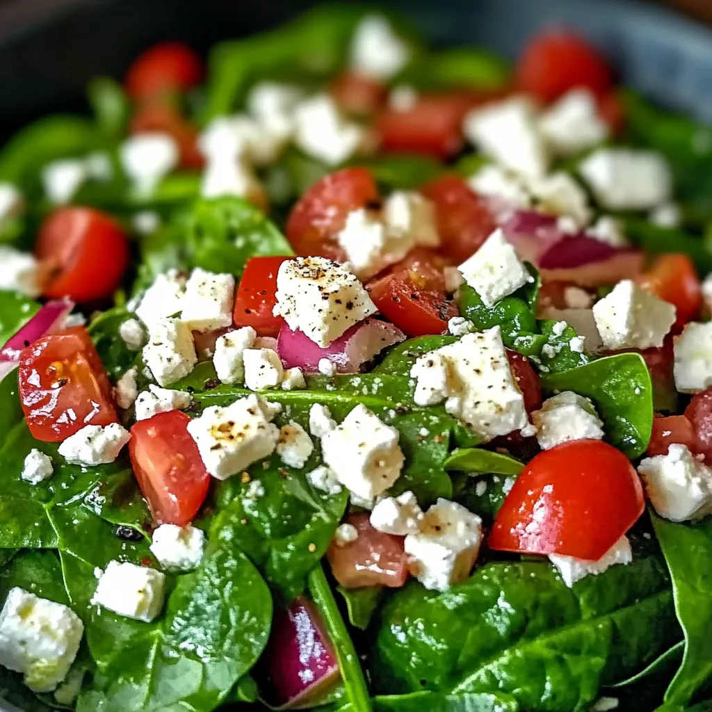 Spinatsalat mit Feta: Ein Unglaublich Essenzieller Genuss für jeden Anlass