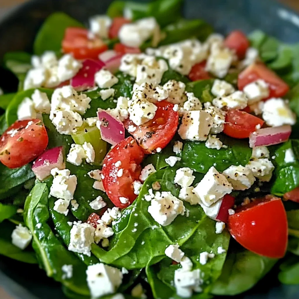 Spinatsalat