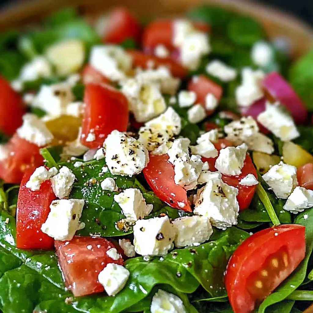Spinatsalat