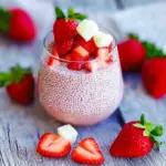Strawberry Chia Seed Pudding