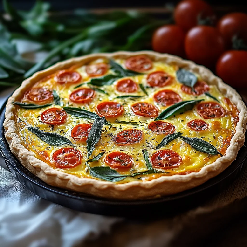 Bärlauch-Quiche