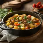 Bauerntopf mit Hackfleisch und Kartoffeln