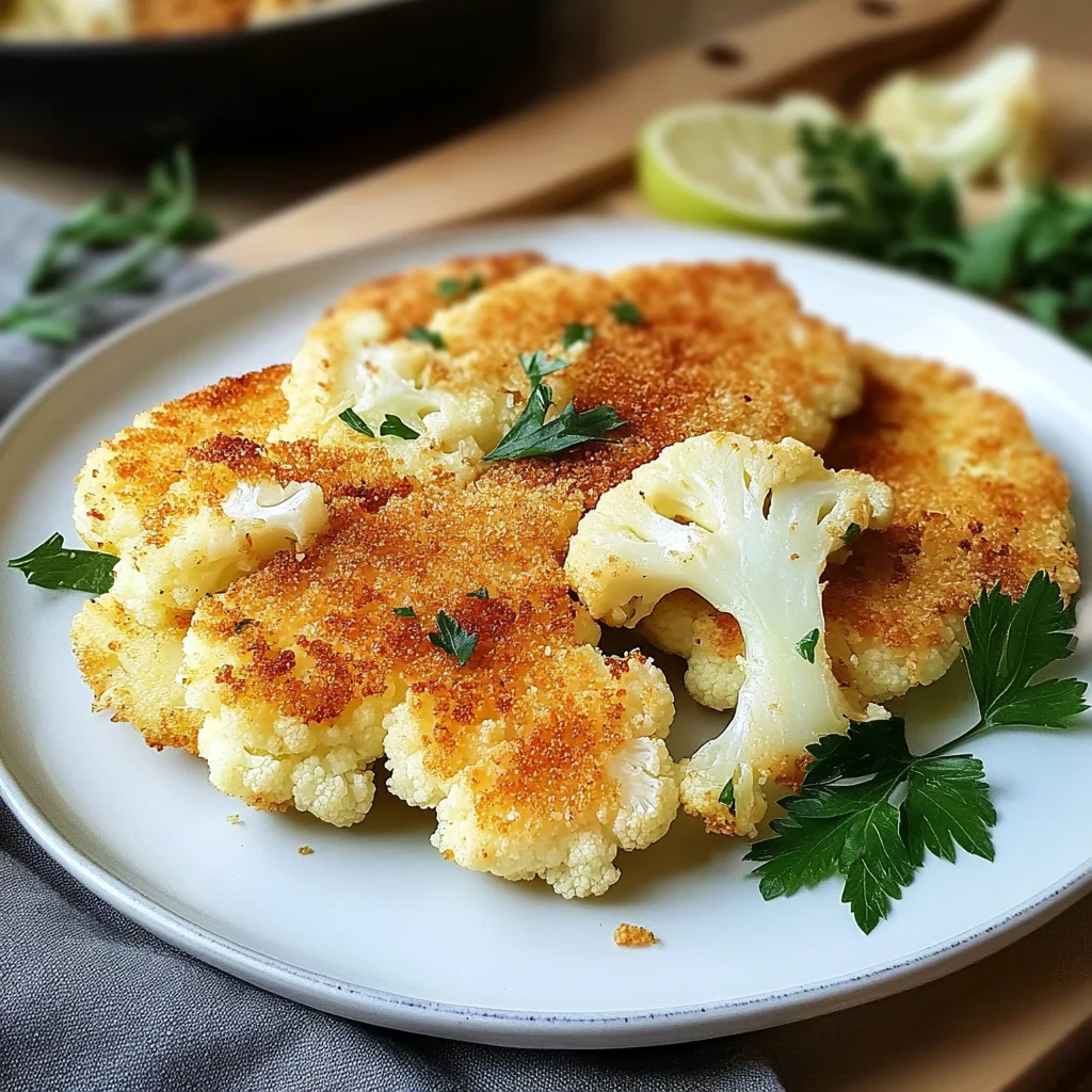 Blumenkohlschnitzel