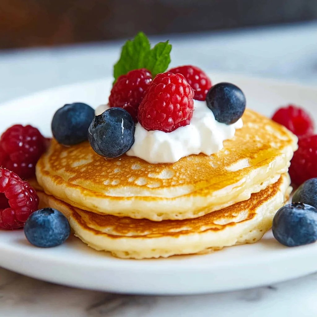 Buttermilch-Pancakes - einfach & fluffig