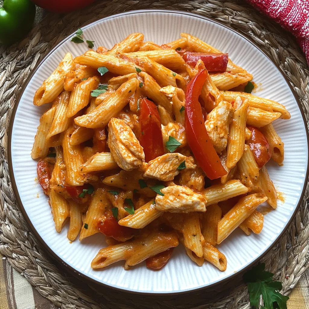 Chicken Fajita Pasta