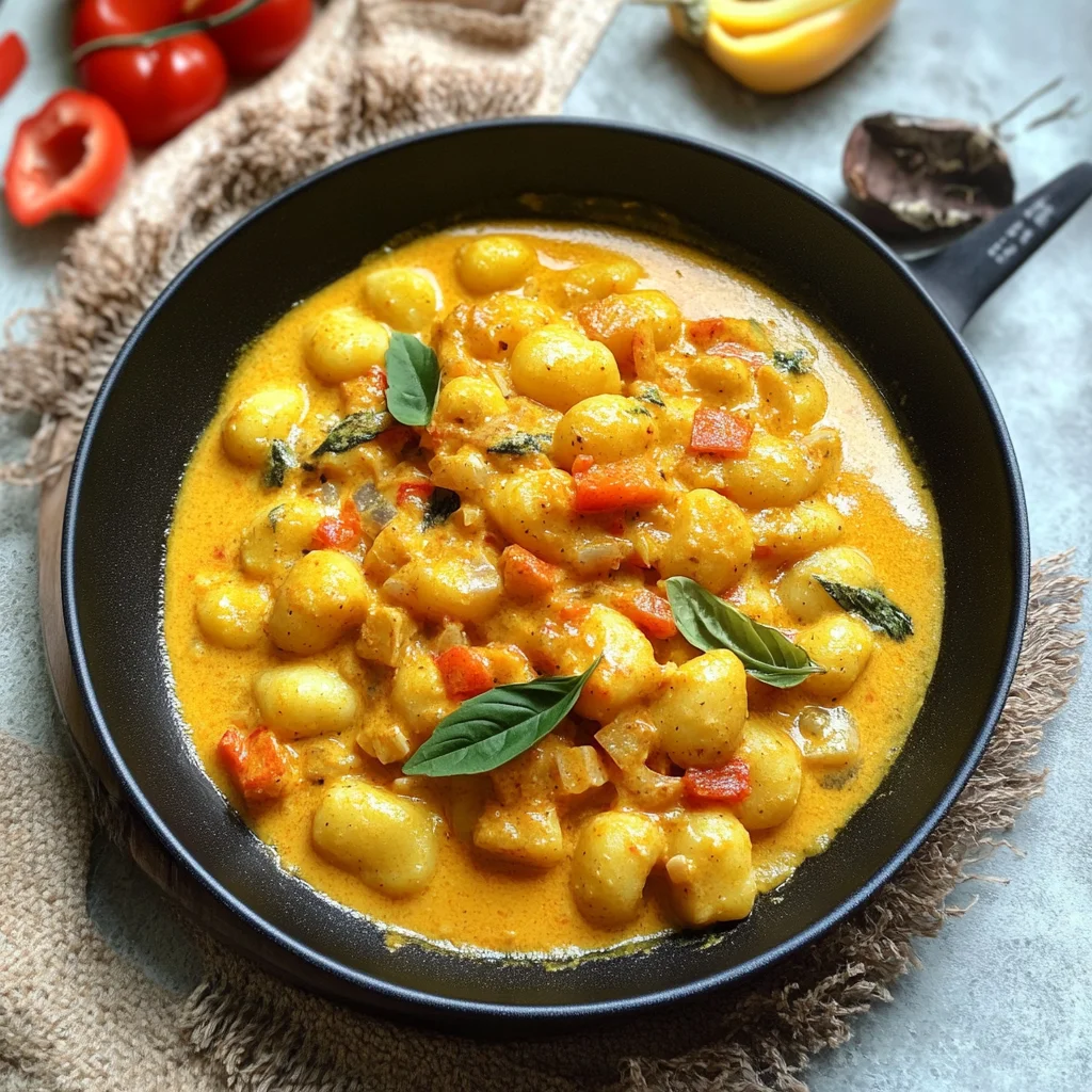 Curry Gnocchi