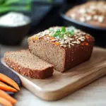 Gesundes 3-Minuten-Vielfaltbrot mit Möhren