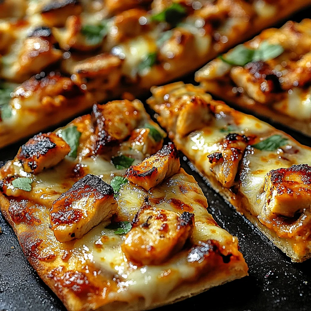 Grillhähnchen-Pizza