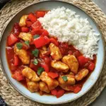 Hähnchen süß sauer