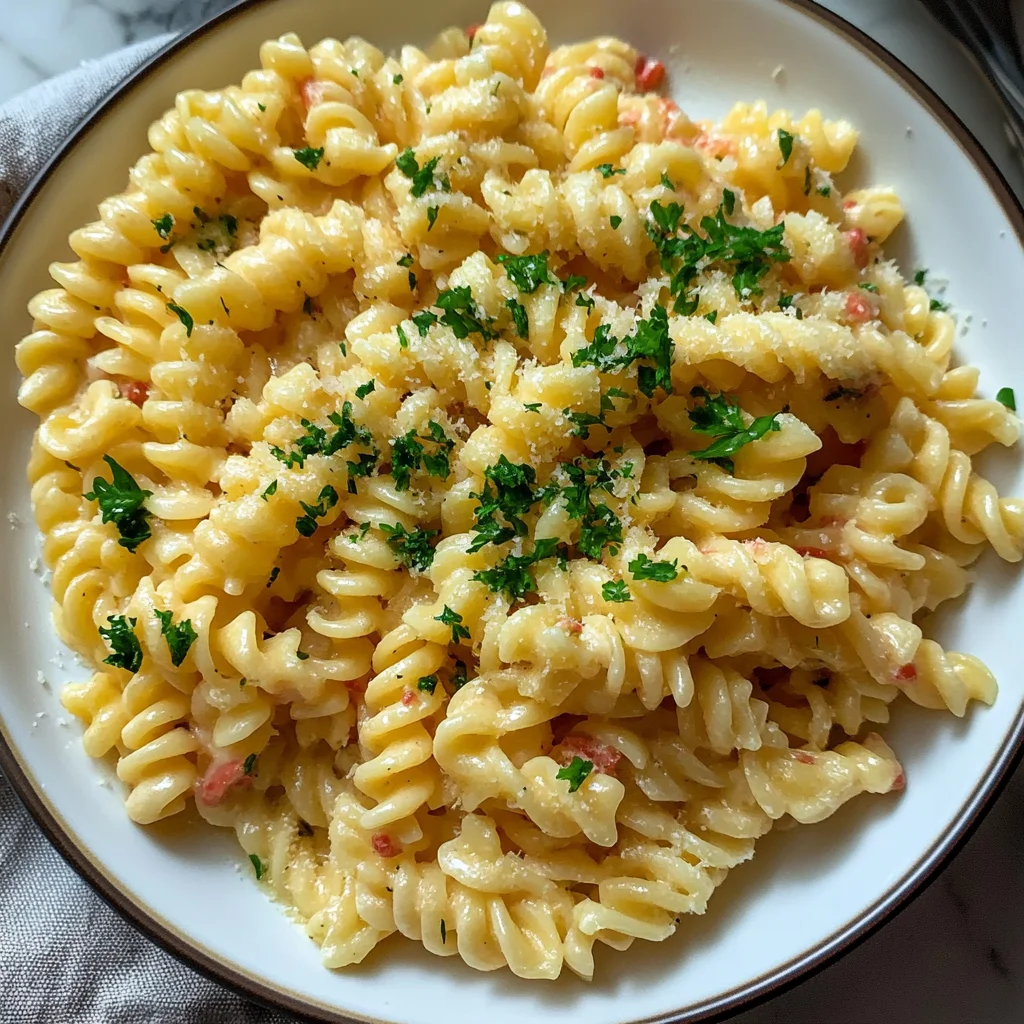 Parmesan Knoblauch Pasta