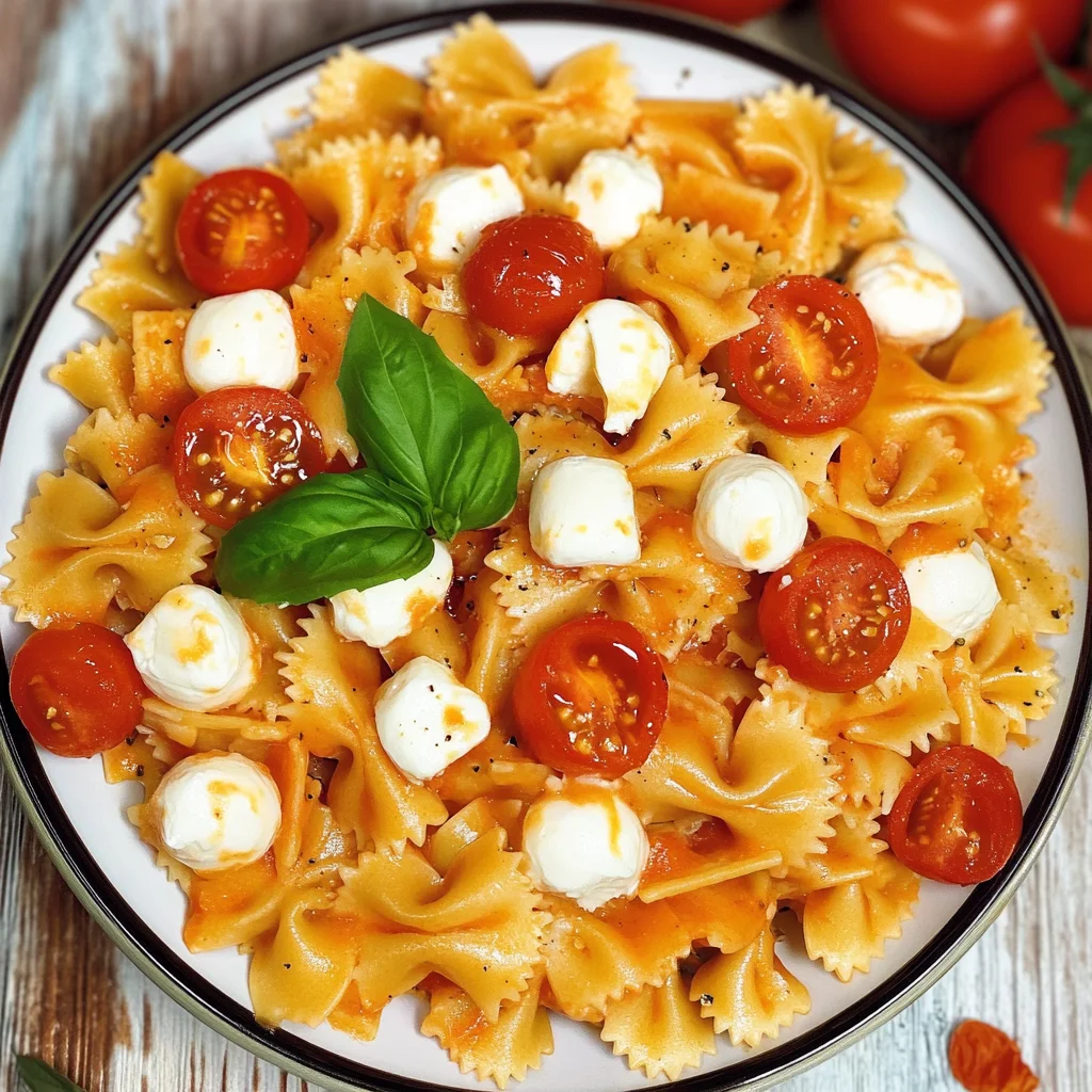Pasta Tomate-Mozzarella